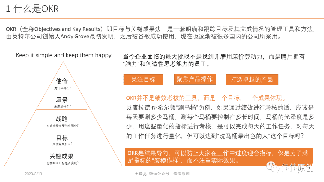 产品经理OKR实战